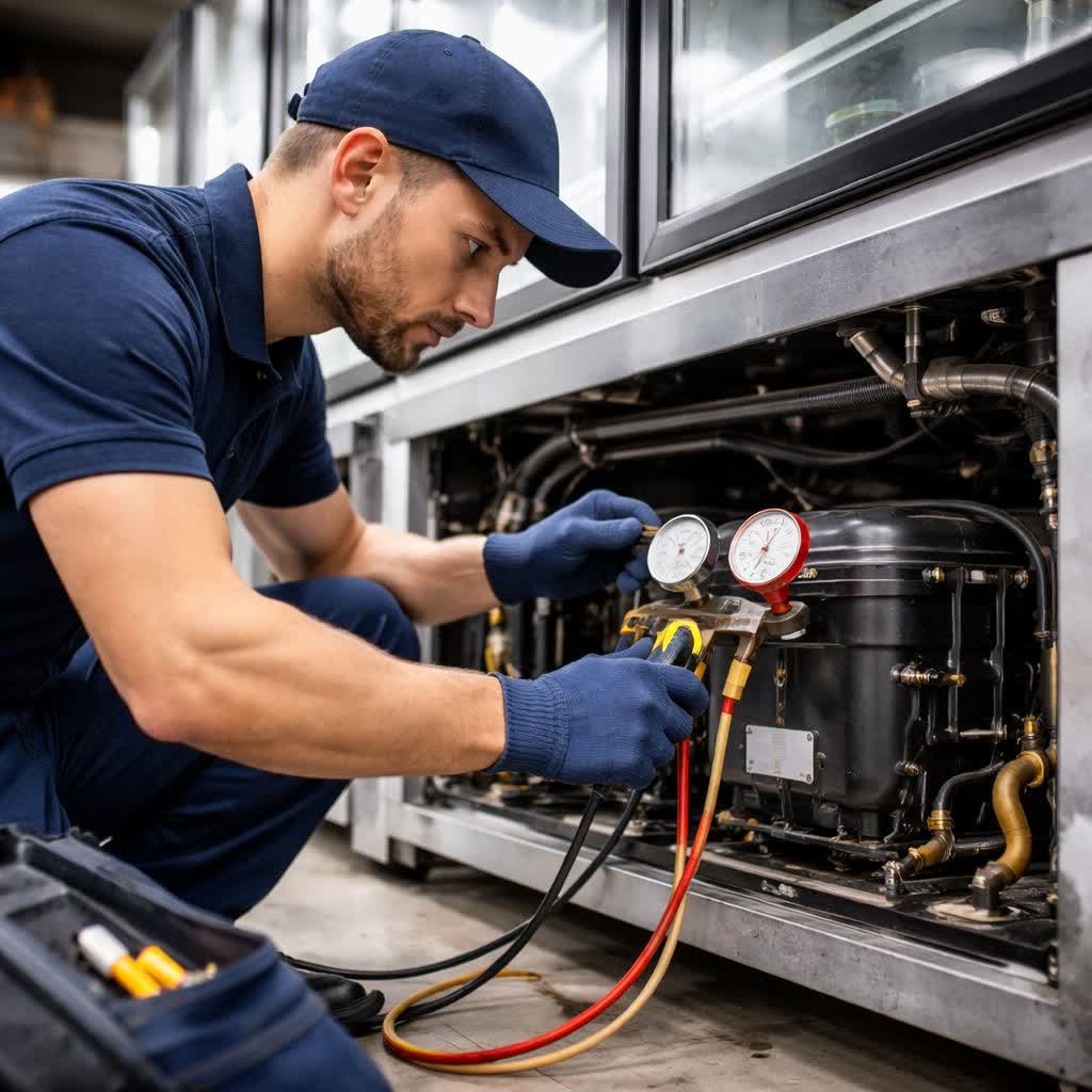 راهنمای تعمیر و نگهداری یخچال صنعتی در تهران